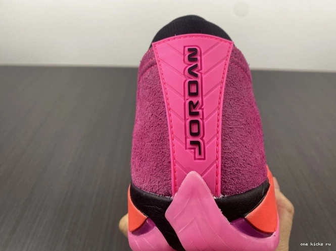Rep Onekick Low 14 Shocking Jordan DH4121-600 Pink Retro (W) 0815